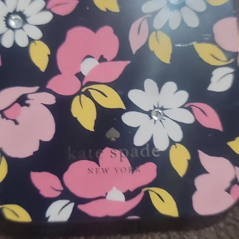 Kate spade floral rhinestone phone case cover LG